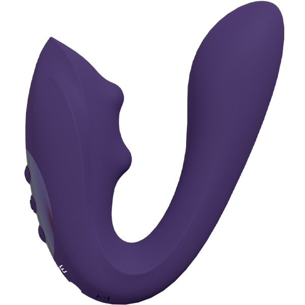 Vibromasseur & stimulateur de clitoris - Yuki - Violet