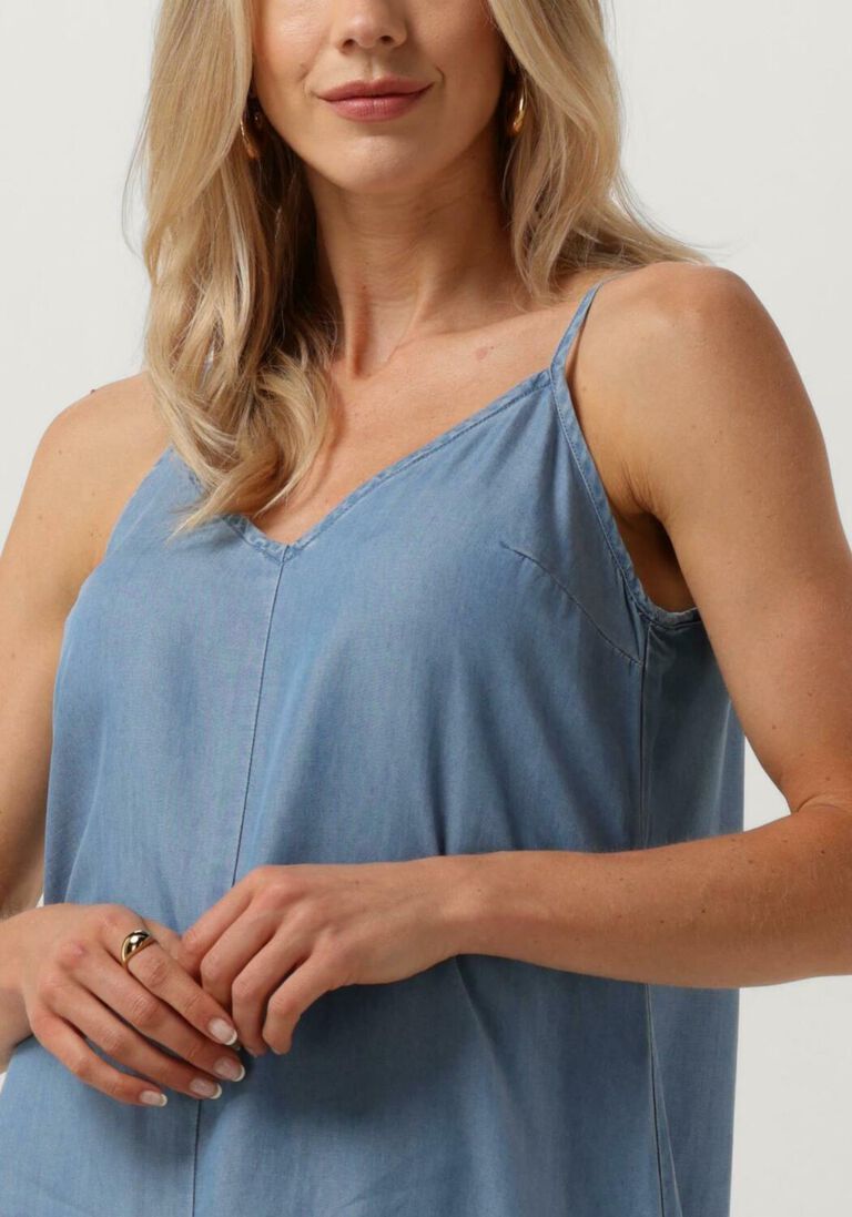 CATWALK JUNKIE blauwe catwalk junkie maxi jurk relaxed strap dress