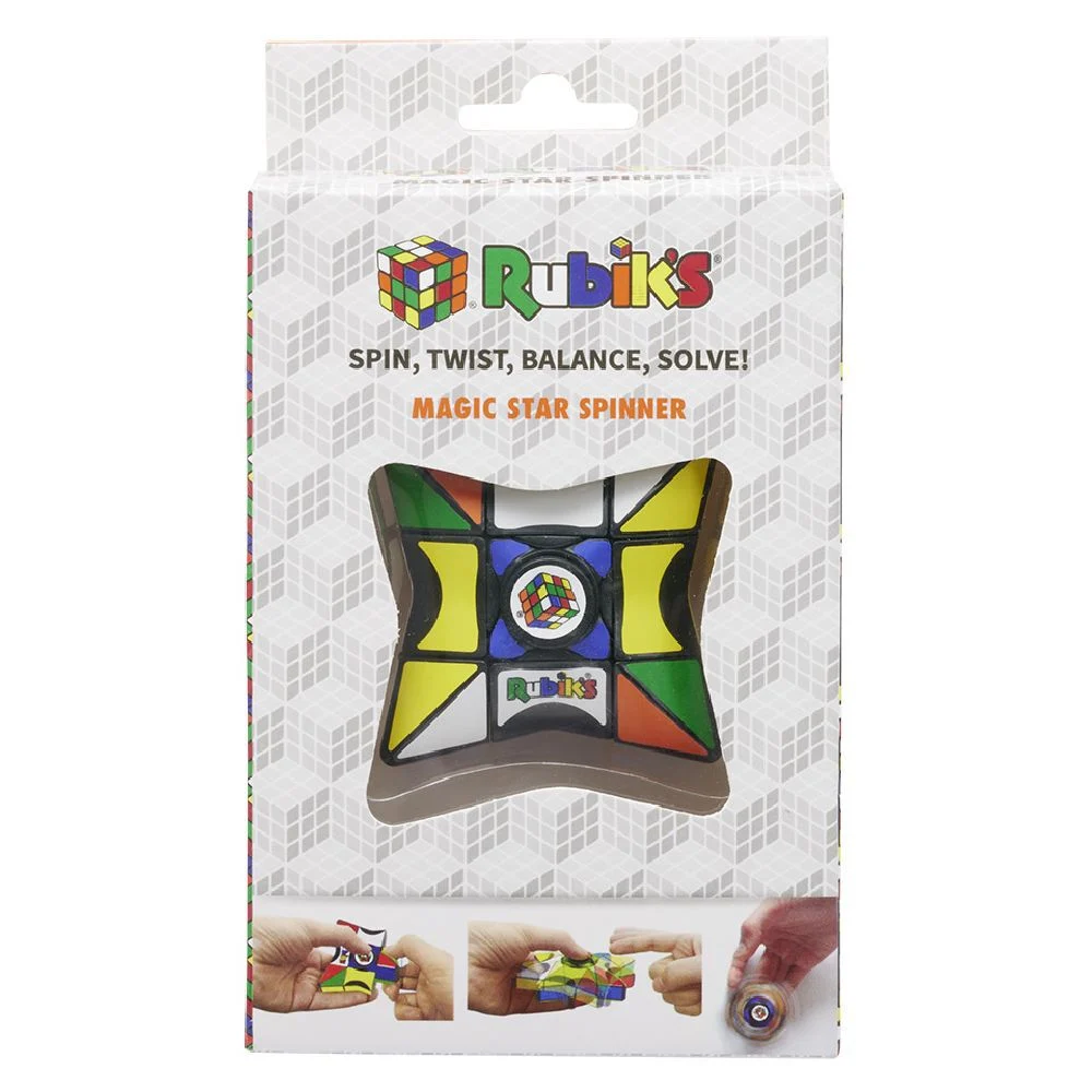 Rubik's magic star spinner