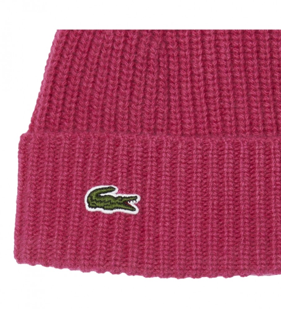 Boné Lacoste com logo de rosa vermelha