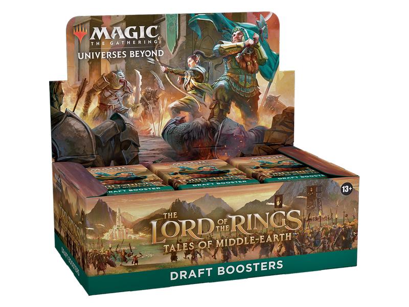 Magic: The Gathering LotR: Tales of Middle-earth Draft-Boos Enthält 36 Booster-Packs à 15 Karten