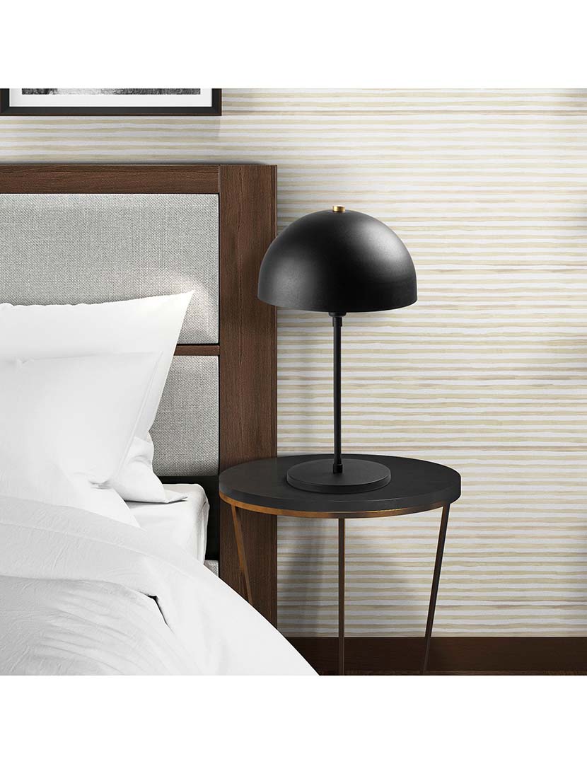 Varzan-10856 Black Antique Table Lamp