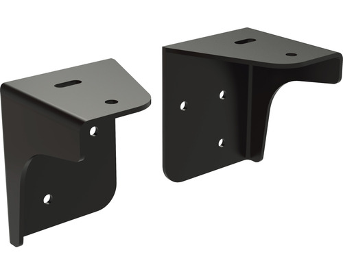 Plafondbeugel voor Positano cassettescherm, bruin (verpakking = 2 stuks)