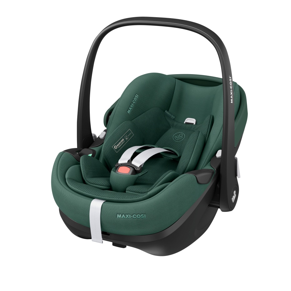 Pebble 360 Pro² 0 - 18 M  40 - 87 cm  0 - 13 kg    Innovative SlideTech® Technologie |    Flache Liegeposition |    ClimaFlow zur Temperaturregulierung |    Easy-in-Gurt |    G-CELL Seitenaufprallschutz |