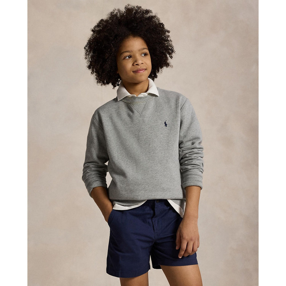 Køb Polo Ralph Lauren Boy Long Sleeved Sweatshirt Dark Sport Heather