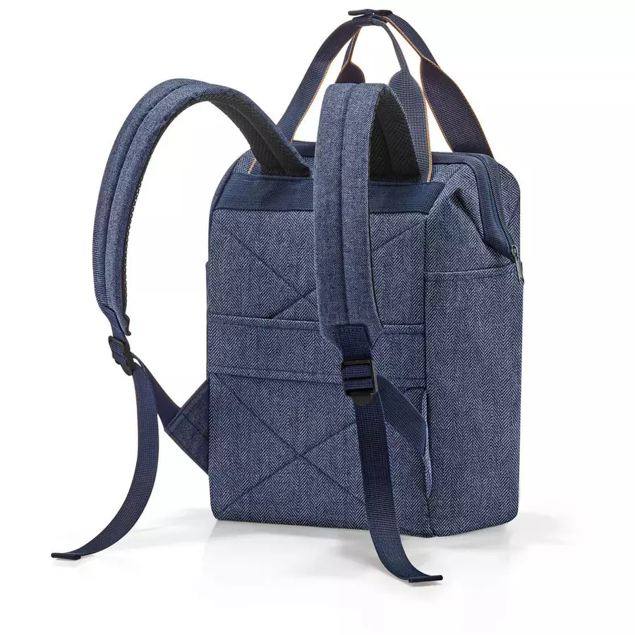 reisenthel travelling allrounder R - Rucksack 40 cm herringbone dark blue