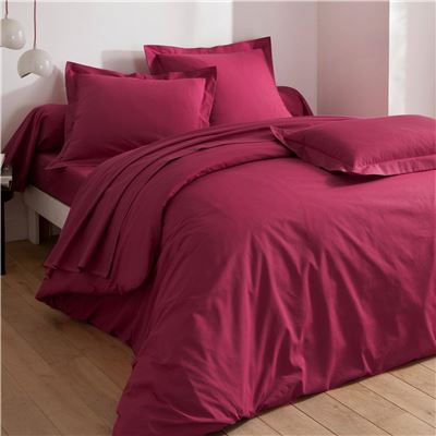 Linge de lit polycoton uni Lauréat
