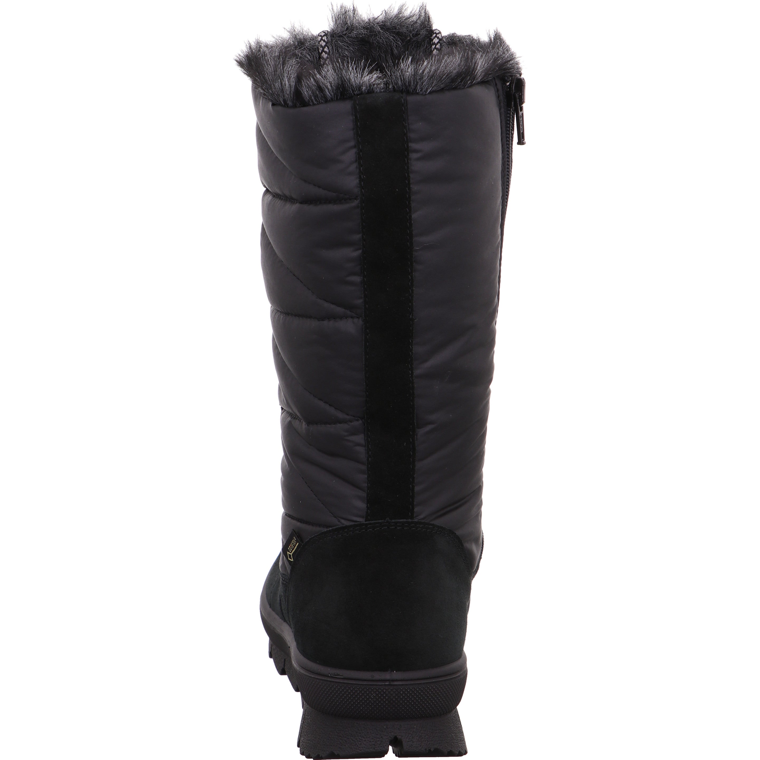 legero NOVARA Damen  Stiefel mit Reißverschluss - Farbe: Schwarz - Größe: 3.5