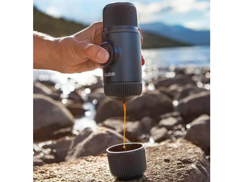 Wacaco Nanopresso black Espresso Machine met NS adapter