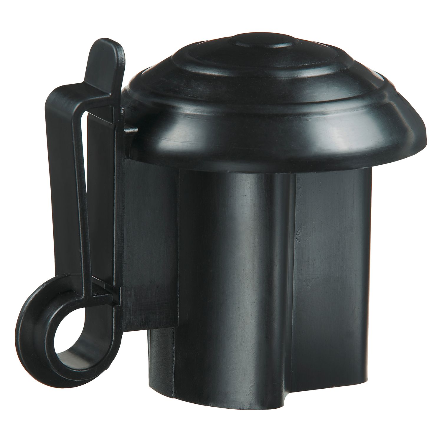 KERBL Kopfisolatoren für Metallpfahl  - schwarz