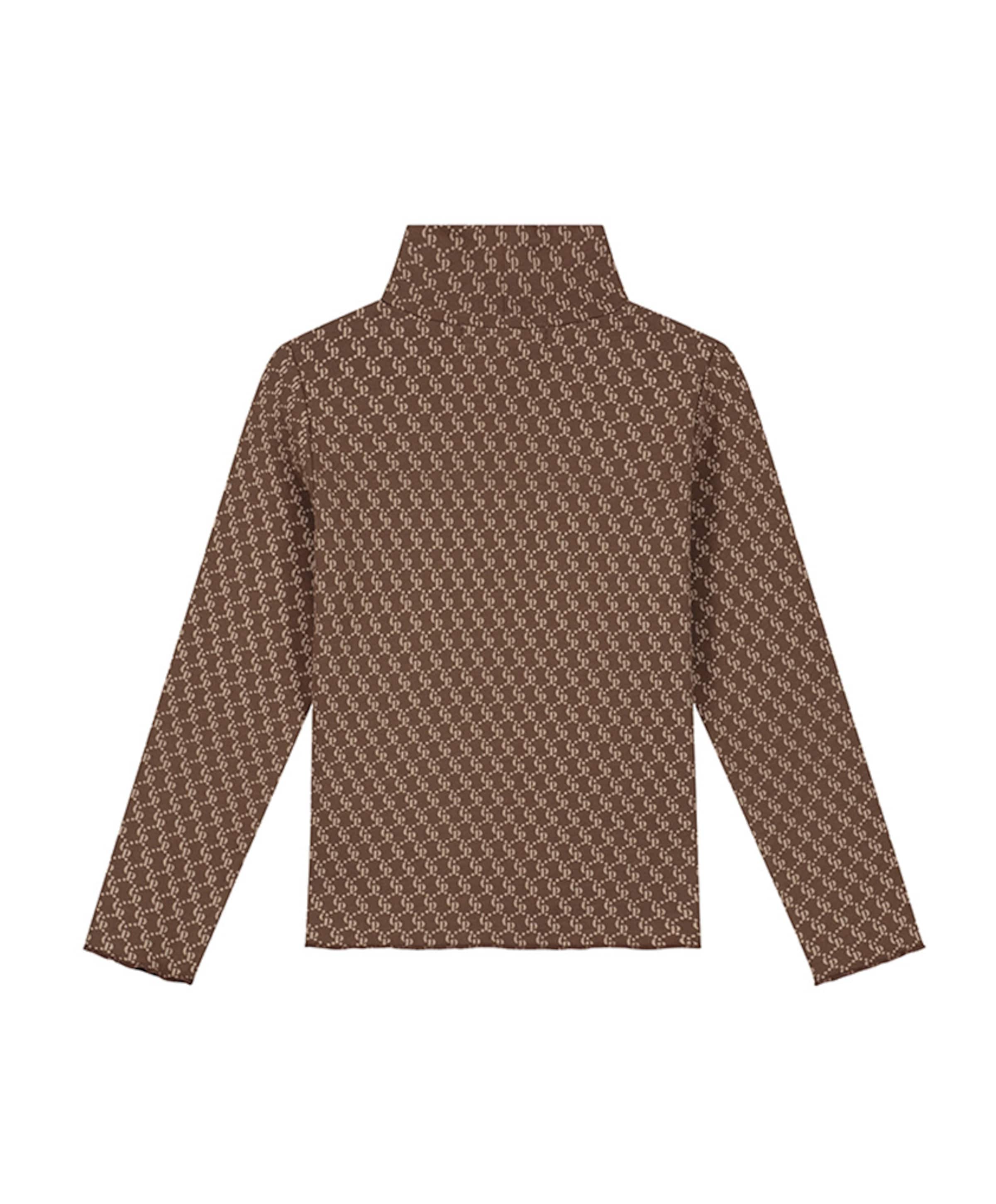 Charlie Petite Meisjes longsleeve bruin
