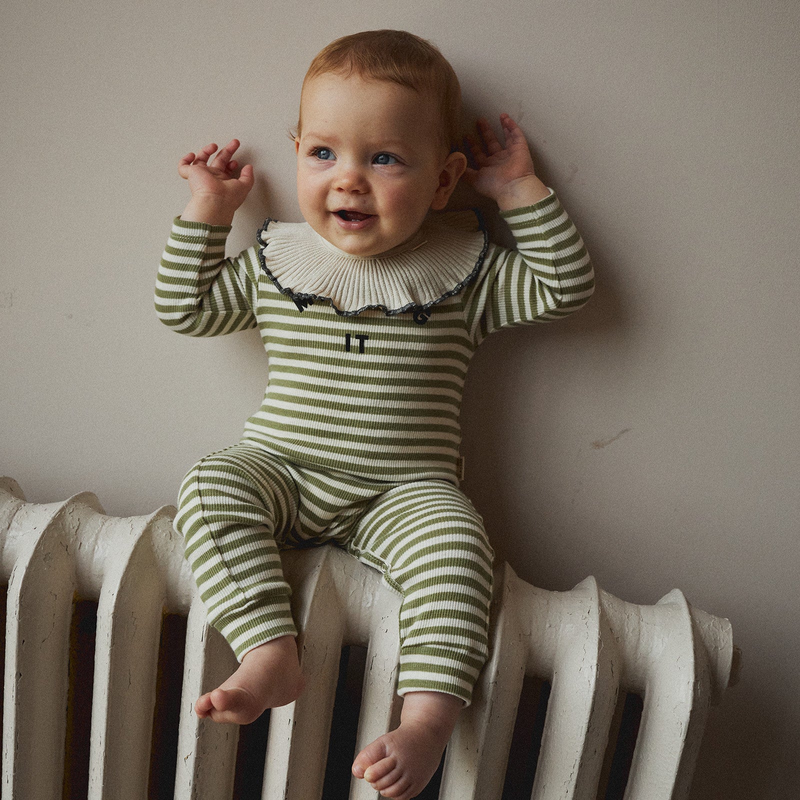 Baby Kragen Rib Oat