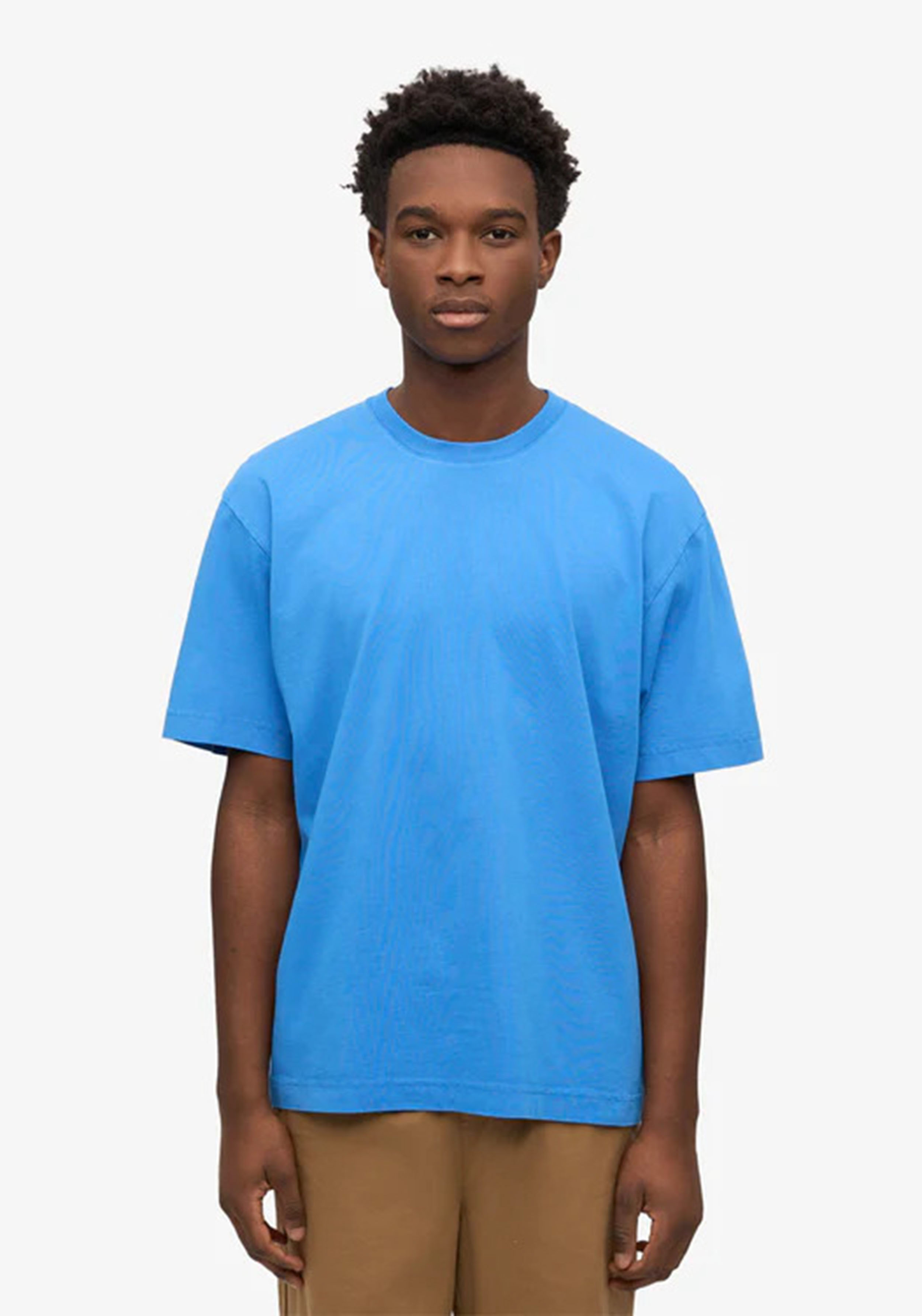 Colorful Standard Oversized T-Shirt Pacific Blue