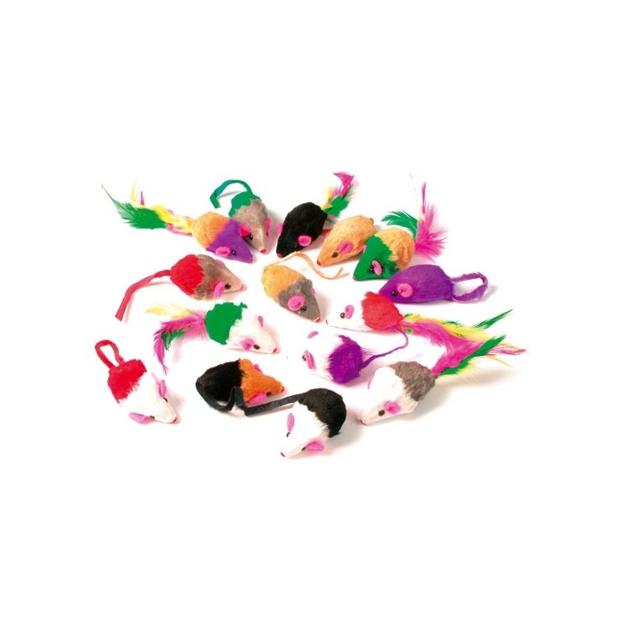 Lot de 24 souris Multicolores