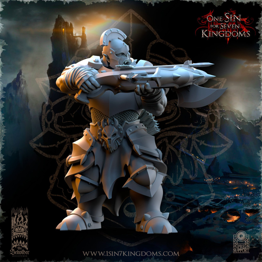 The Beholder Miniatures - Orcs - 8 Arbalétriers