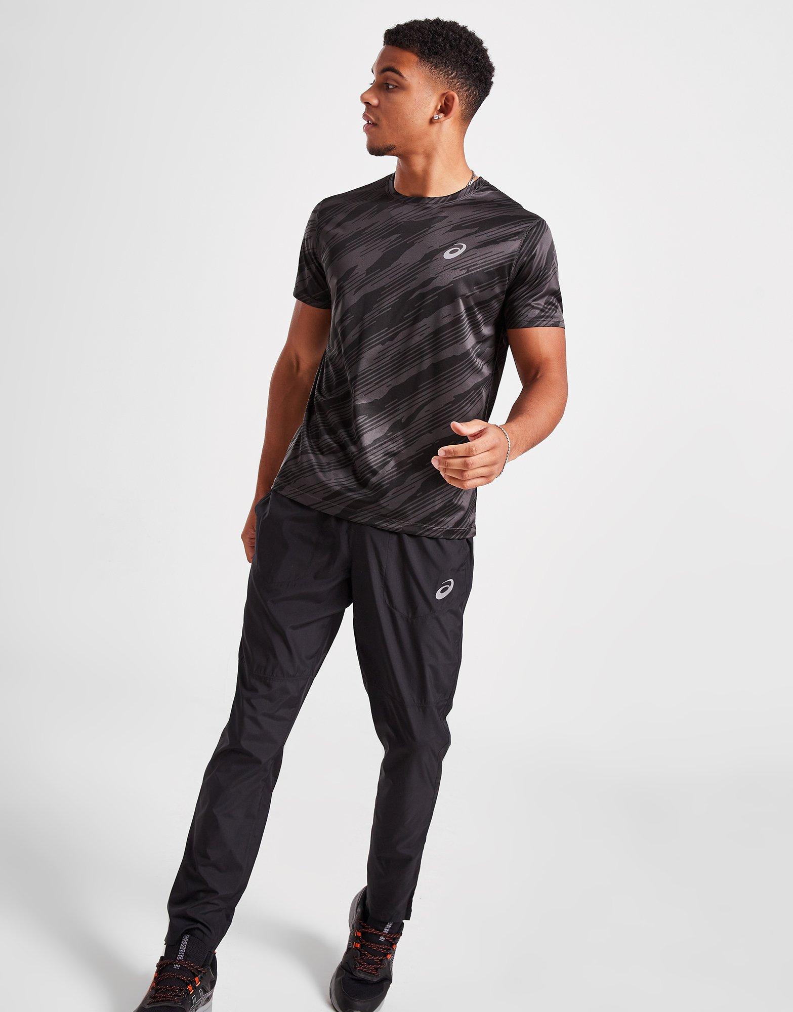 Asics T-shirt Imprimé Homme