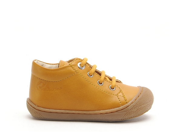Naturino boots bottine bebe cocoon nappa spazz orange