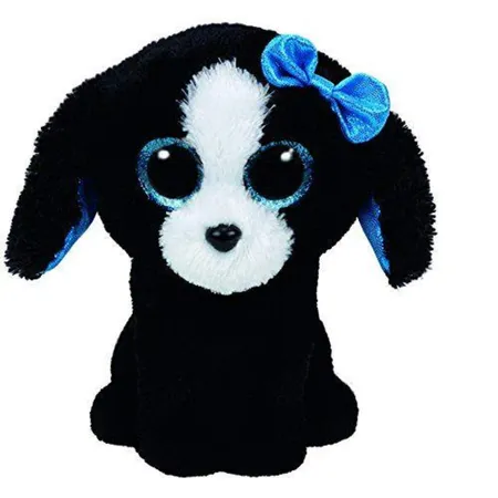 ty Beanie Boos Hund Tracey, schwarz, 15cm