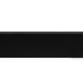 Muurplint blok zwart 1,2 x 7,9