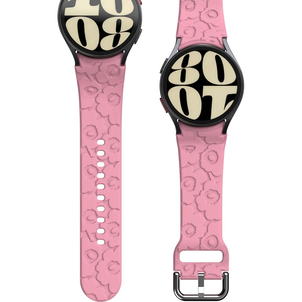 Samsung Galaxy Watch 6 Marimekko klokkestropp S/M (rosa)