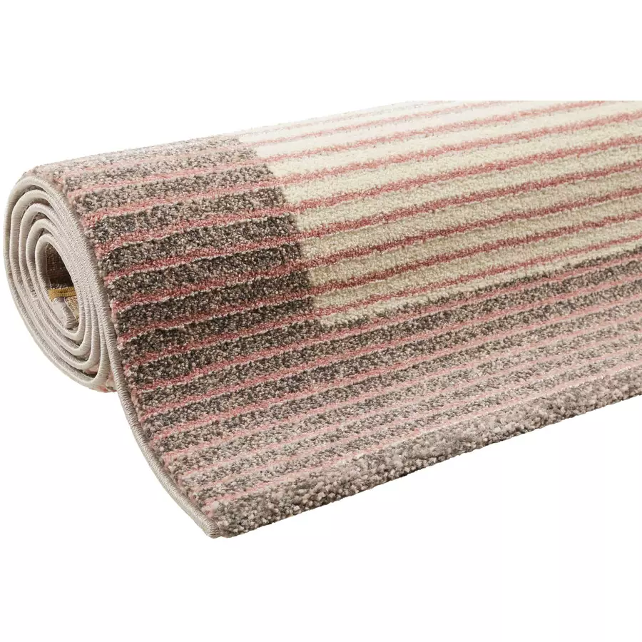 Wecon home Kurzflorteppich Velvet Flow rosa