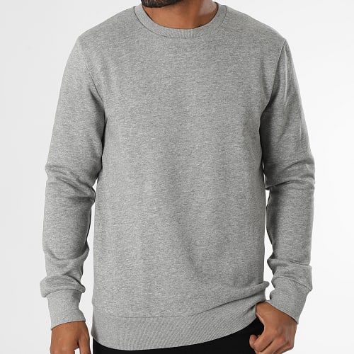 Sweat Crewneck GMS Basic Gris Chiné