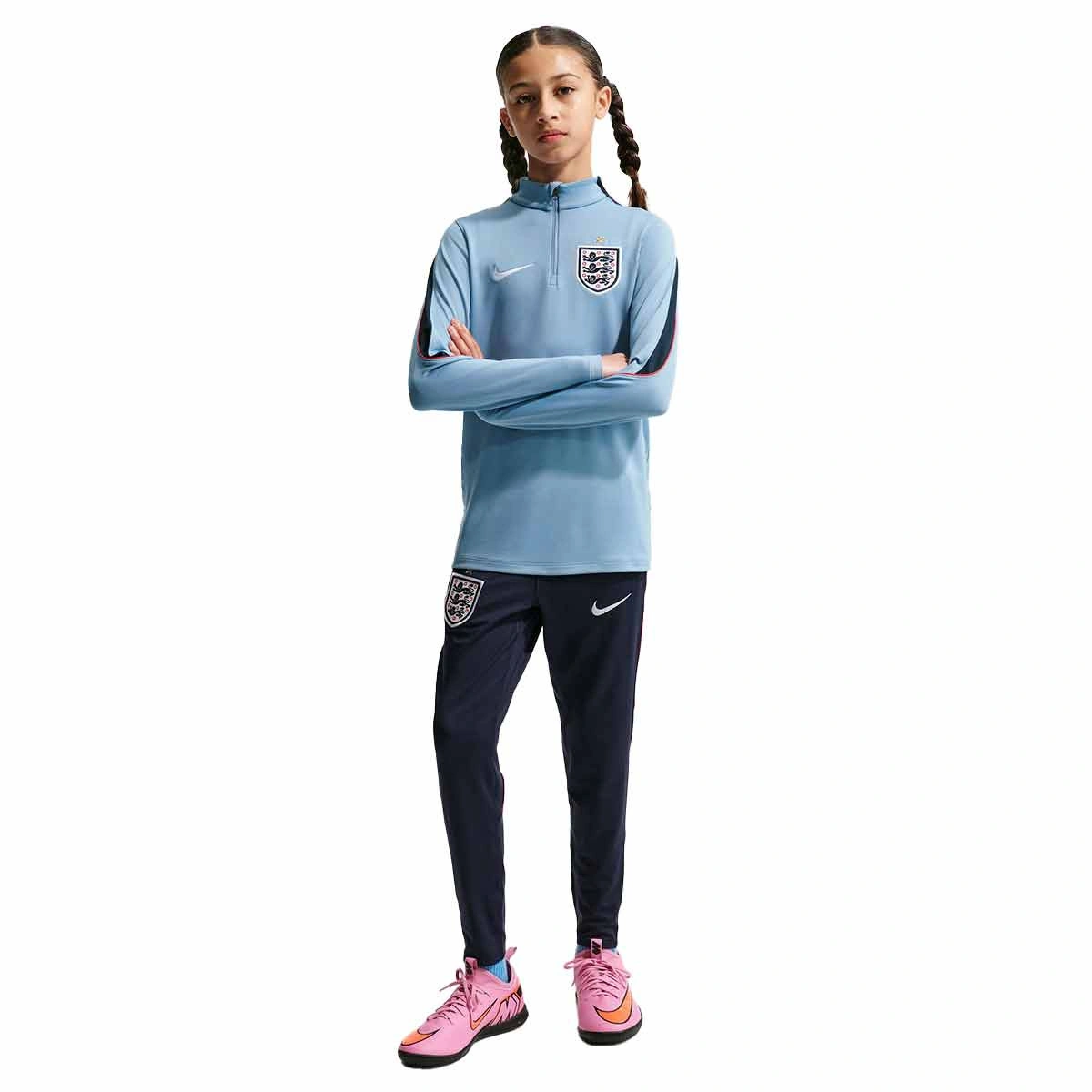 Sweatshirt Nike Inglaterra Training Mundial 2026 Criança