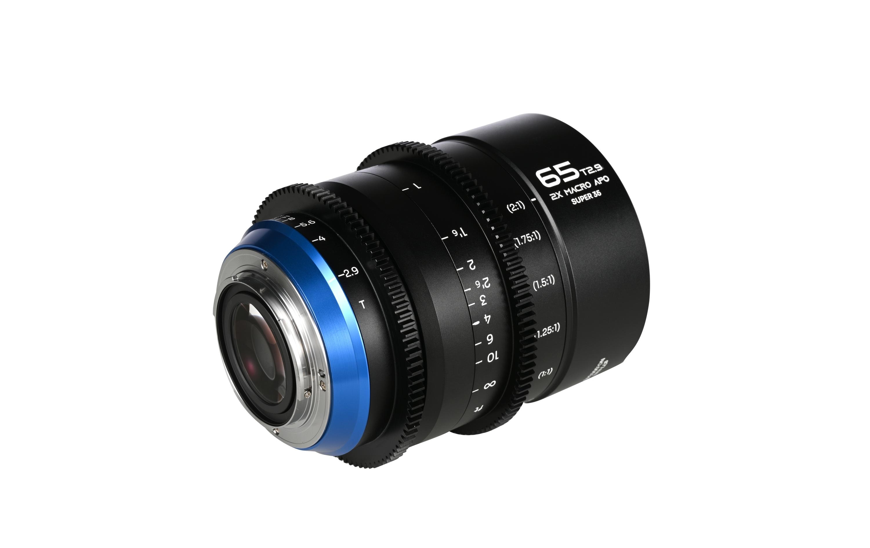 Festbrennweite 65 mm T2.9 2X Macro APO – Fuji X<br>Makro-Kinoobjektiv mit 2-facher Vergrösserung