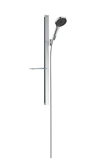 Hansgrohe Rainfinity PowderRain doucheset met 3 standen handdouche en glijstang 90cm chroom