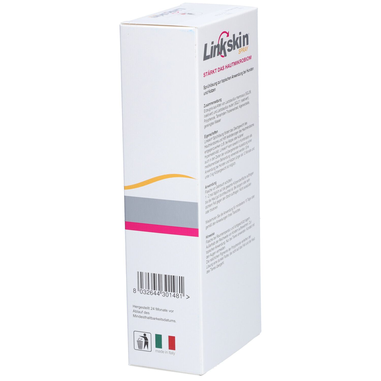 Linkskin Spray für Hunde und Katzen