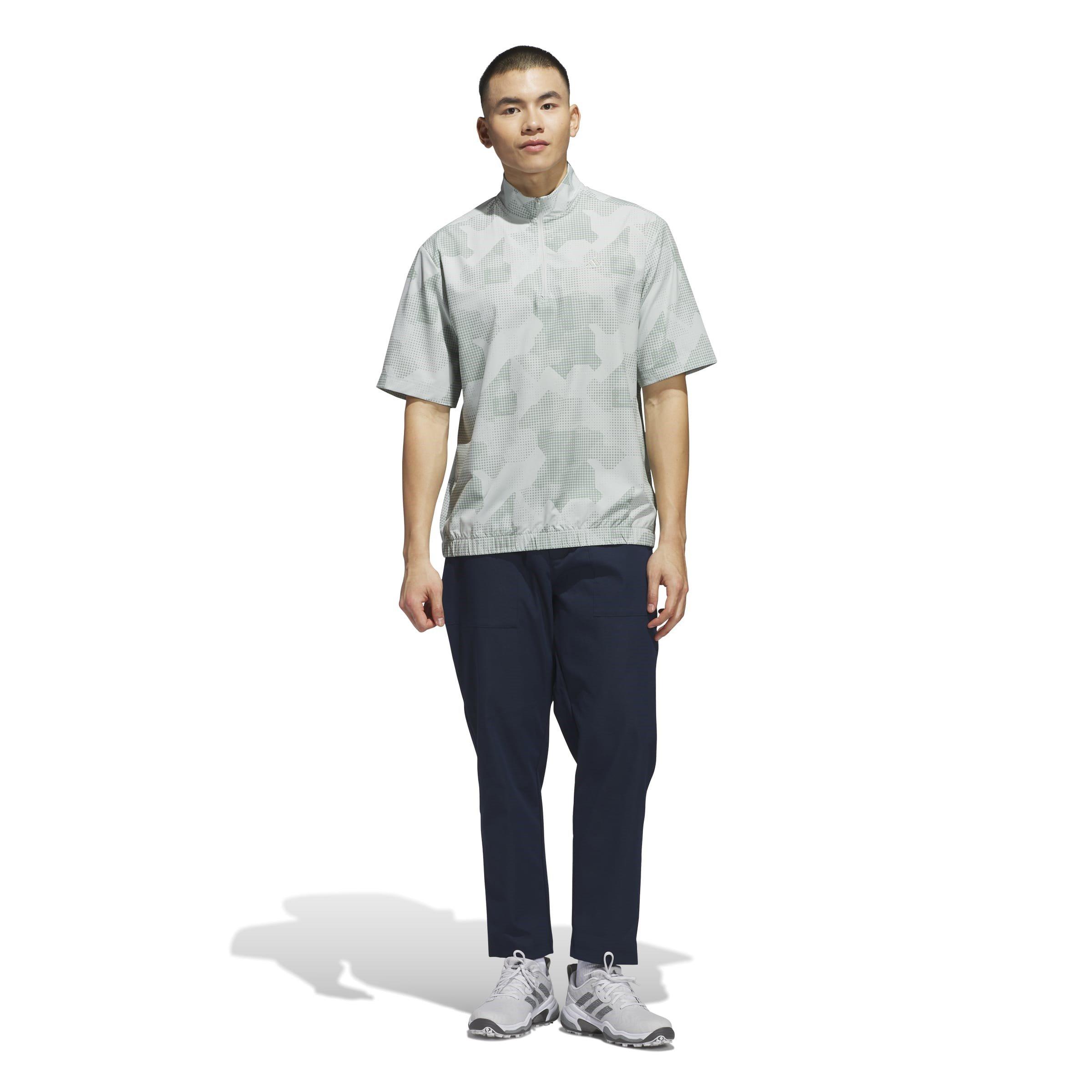 adidas Go to DWR Short Sleeve Half Zip Pullover Mens
