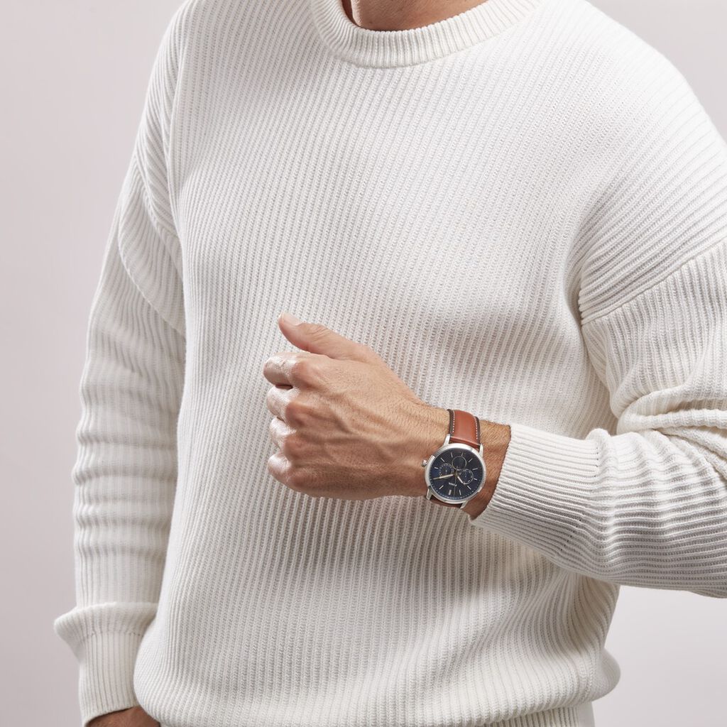 Montre Fossil Neutra Minimalist Bleu