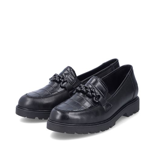 Rieker Loafers, Black, 42