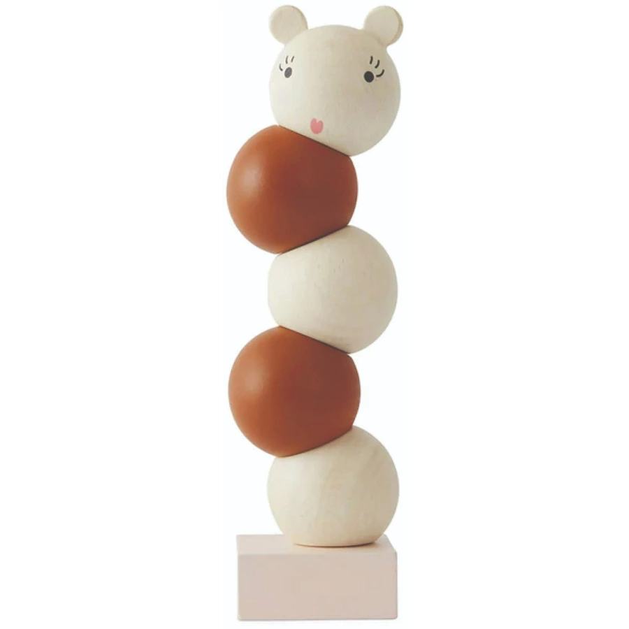 OYOY Holzspielzeug Wooden Stacking Lala Nature