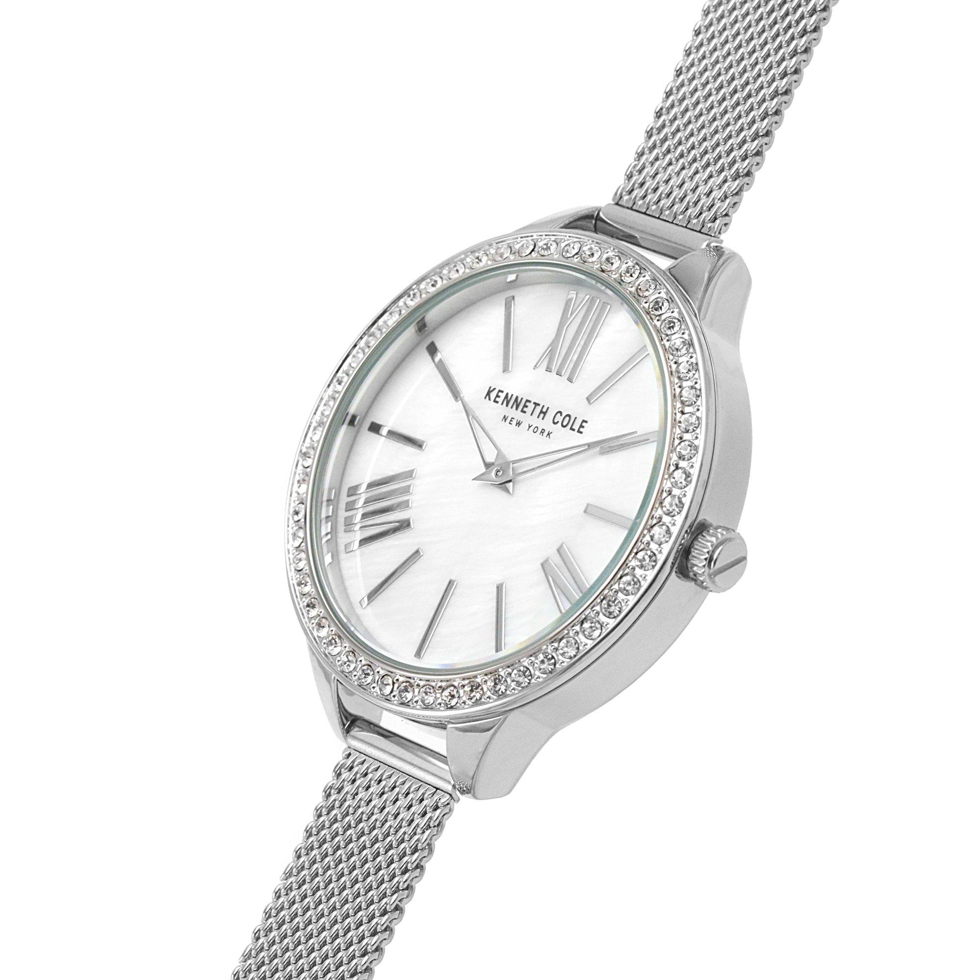 Kenneth Cole New York Dress Grey Fashion Analogue Quartz Watch