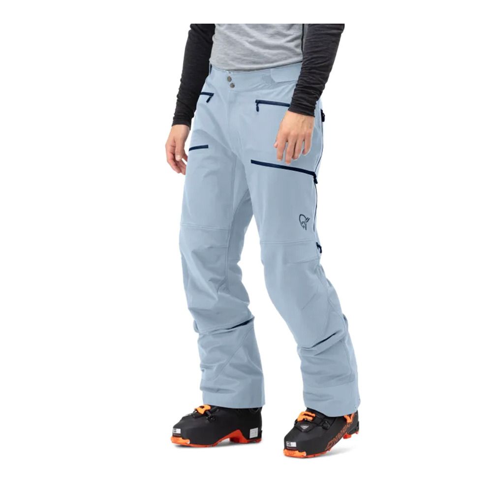 Norrona LYNGEN FLEX1 - Pantalon ski Homme blue fog