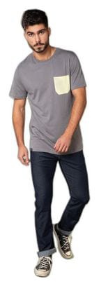 T-shirt avec poche monochrome Snap Climbing