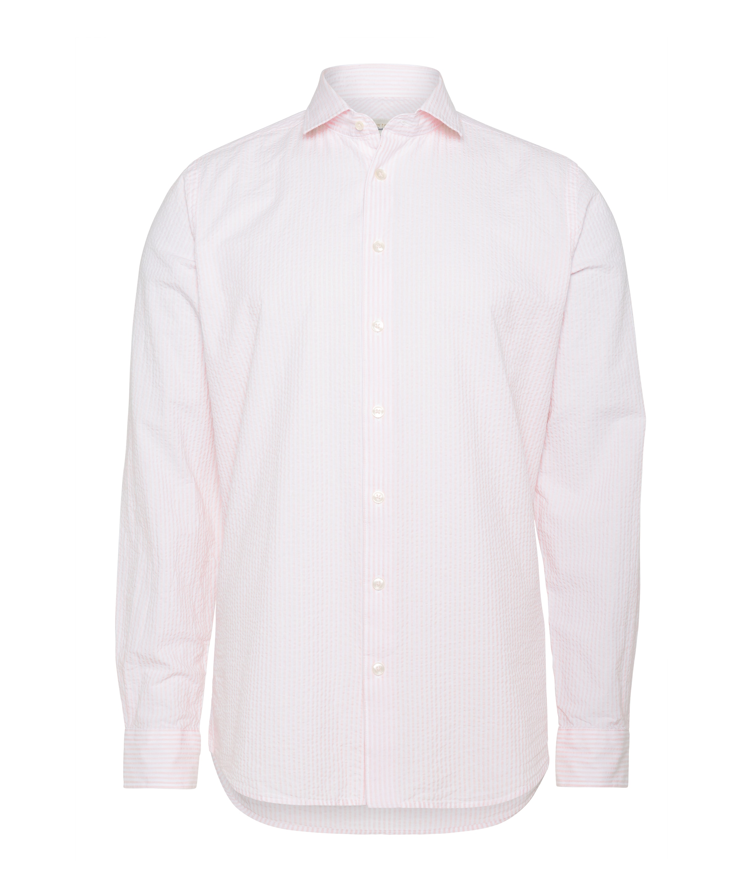 Seven Dials Heren overhemd lange mouw roze