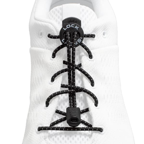 Lacet chaussure trail LOCK LACE CLASSIC BLACK/BLACK