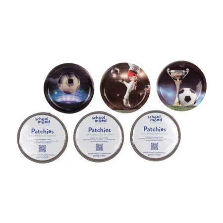 School-Mood Patchies Fußball