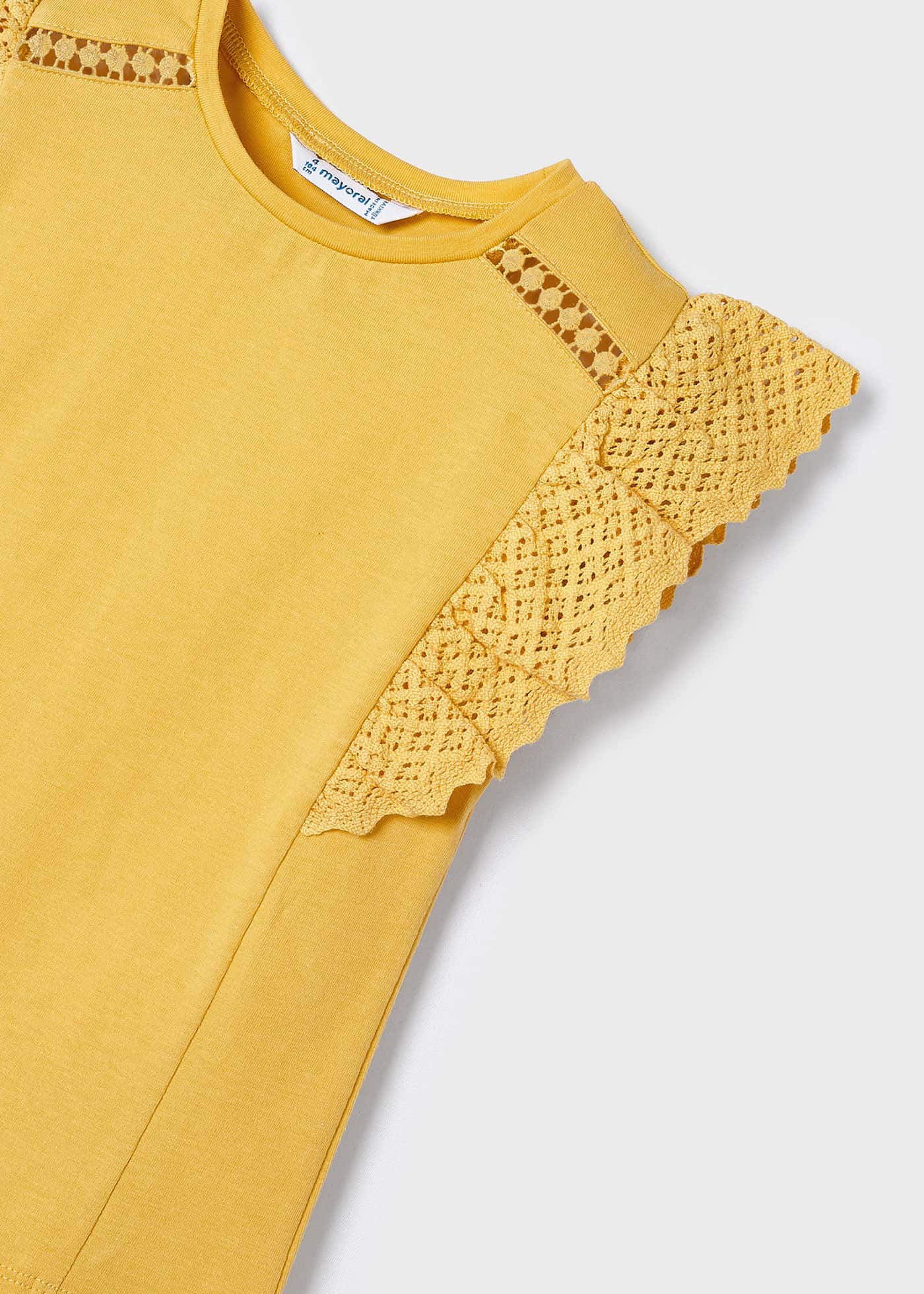 Camiseta de crochê Better Cotton para meninas