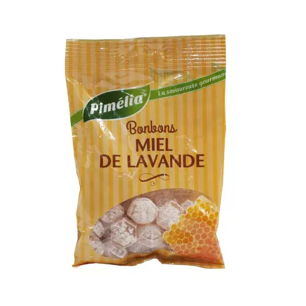 Balas de mel e lavanda Pimélia 100g