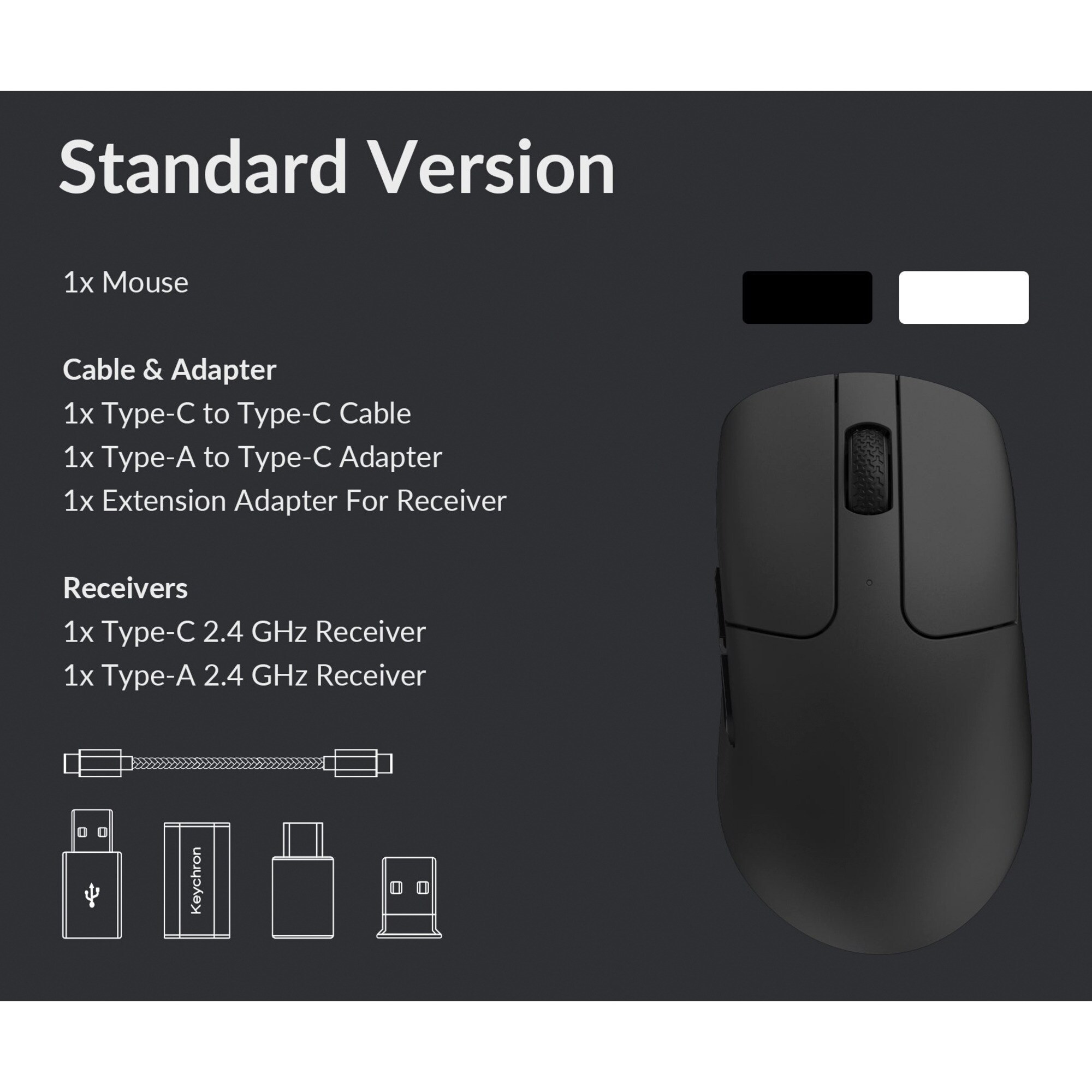 Keychron Gaming-Maus M2 Wireless