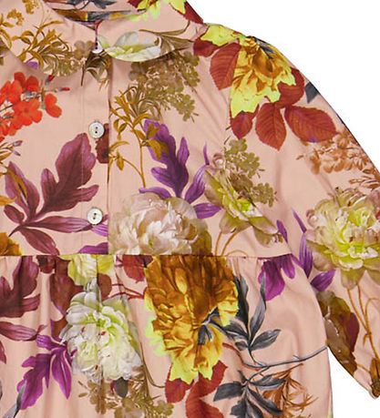 Christina Rohde Body L/æ - Mattrosa m. Blumen