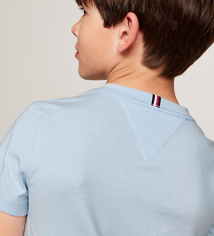 Tommy Hilfiger T-shirt - Essential Cotton - Breezy Blue