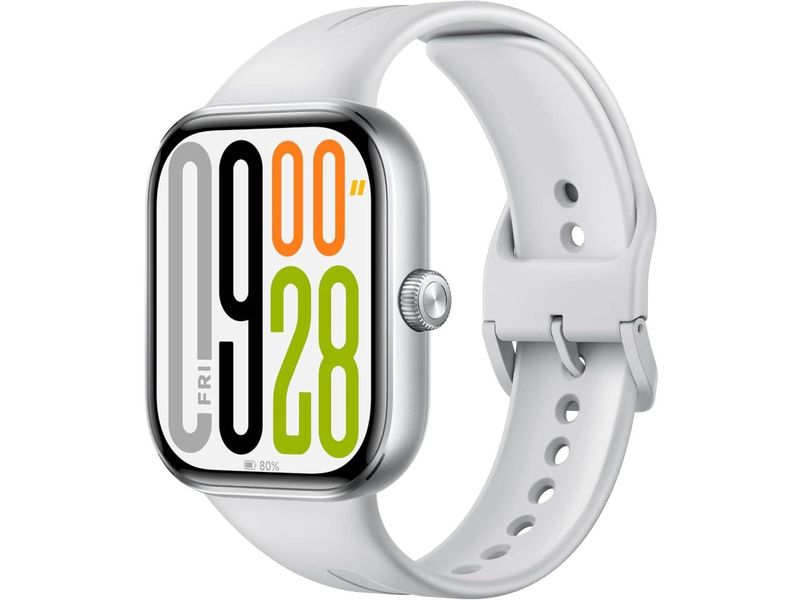 Xiaomi Redmi Watch 5 Silber Smartwatch mit ultragrossem 2.07-Zoll-AMOLED-Display