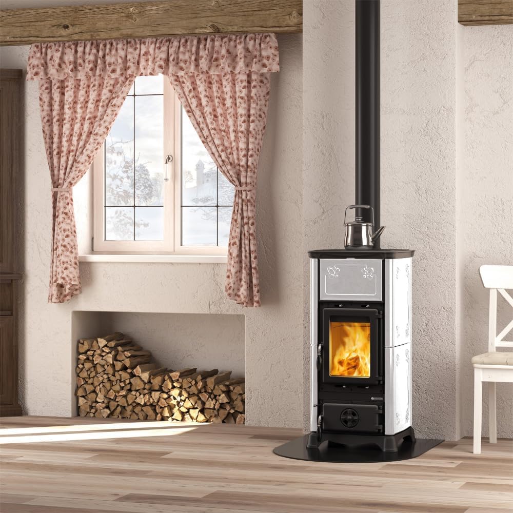 La Nordica Holzofen | EMILIANA.16 | 6,5 kW | Weiß