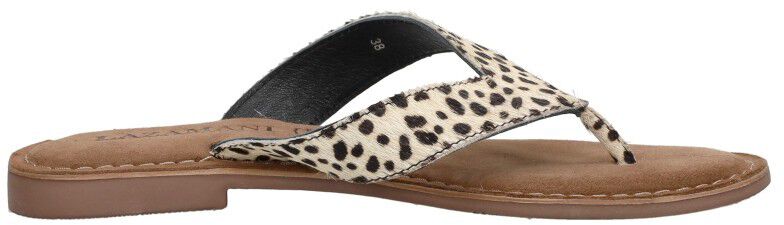 Lazamani Dames slippers gebroken wit