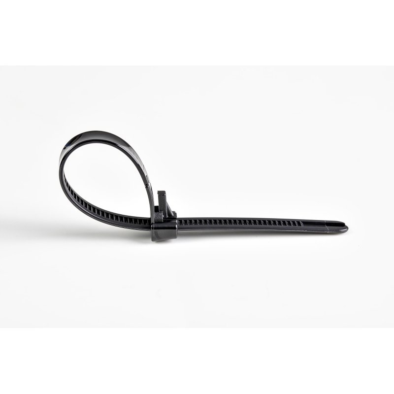 StarTech.com - Colliers de serrage réutilisables 20 cm noirs - Paquet de 100