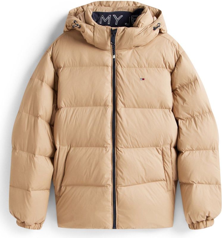 Tommy Jeans - Donsjack - Regular Fit - Effen - Met Afneembare Capuchon